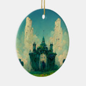 Das abandoned Chateau Fantasy Sci-Fi Keramik Ornament (Rechts)