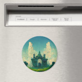 Das abandoned Chateau Fantasy Sci-Fi Magnet (In Situ (Geschirrspüler))