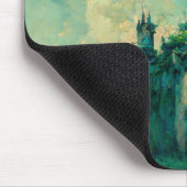 Das abandoned Chateau Fantasy Sci-Fi Mousepad (Ecke)