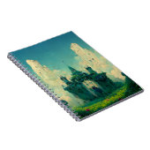 Das abandoned Chateau Fantasy Sci-Fi Notizblock (Rechte Seite)