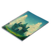 Das abandoned Chateau Fantasy Sci-Fi Notizblock (Linke Seite)