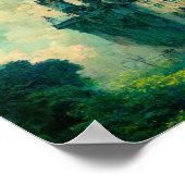 Das abandoned Chateau Fantasy Sci-Fi Poster (Ecke)