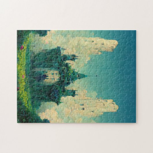 Das abandoned Chateau Fantasy Sci-Fi Puzzle (Horizontal)