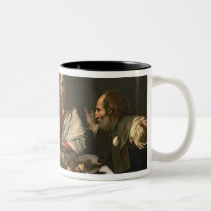 Das Abendessen bei Emmaus, 1601 2 Zweifarbige Tasse