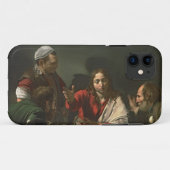 Das Abendessen bei Emmaus, 1601 (Öl und Tempera) Case-Mate iPhone Hülle (Rückseite (Horizontal))