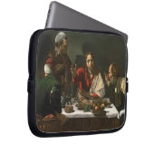 Das Abendessen bei Emmaus, 1601 (Öl und Tempera) Laptopschutzhülle (Vorne Rechts)