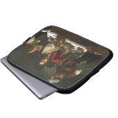 Das Abendessen bei Emmaus, 1601 (Öl und Tempera) Laptopschutzhülle (Vorne Knopf)