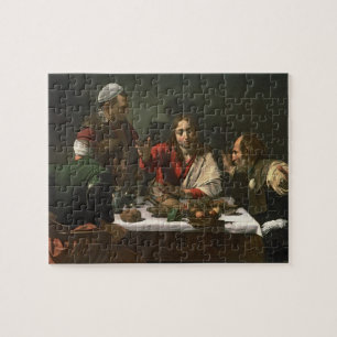 Das Abendessen bei Emmaus, 1601 (Öl und Tempera) Puzzle