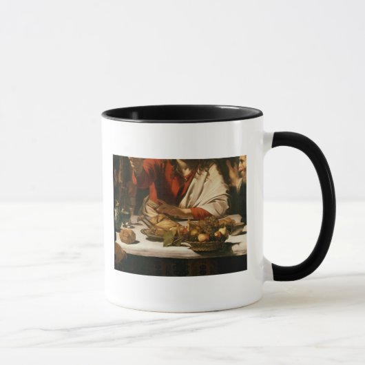 Das Abendessen bei Emmaus, 1601 Tasse (Rechts)