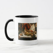 Das Abendessen bei Emmaus, 1601 Tasse (Links)