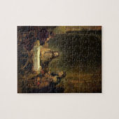 Das Abendessen bei Emmaus, 1648 (Öl auf Platte) Puzzle (Horizontal)