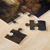 Das Abendessen bei Emmaus, 1648 (Öl auf Platte) Puzzle (Seite)