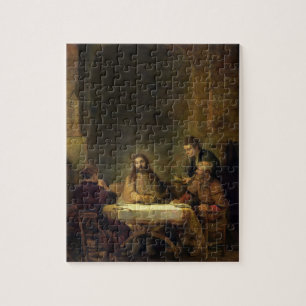 Das Abendessen bei Emmaus, 1648 (Öl auf Platte) Puzzle
