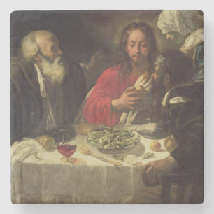 Das Abendessen bei Emmaus, c.1614-21 Steinuntersetzer