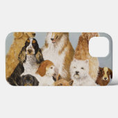 Das Abendessen der Hunde Case-Mate iPhone Hülle (Rückseite (Horizontal))