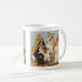 Das Abendessen der Hunde Kaffeetasse (VorderseiteRechts)