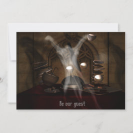 Das Abendessen HALLOWEEN Einladung