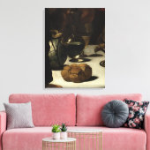 Das Abendessen im Emmaus, 1601 Leinwanddruck (Insitu (Wohnzimmer))