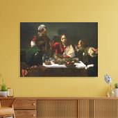 Das Abendessen im Emmaus, 1601 Leinwanddruck (Insitu (Wohnzimmer))