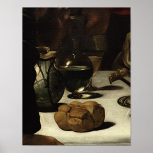 Das Abendessen im Emmaus, 1601 Poster