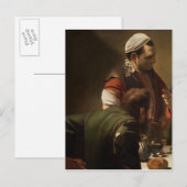 Das Abendessen im Emmaus, 1601 Postkarte (Vorne/Hinten)