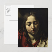 Das Abendessen im Emmaus, 1601 Postkarte (Vorne/Hinten)