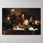 Das Abendessen im Emmaus Poster (Vorne)