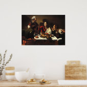 Das Abendessen im Emmaus Poster (Küche)