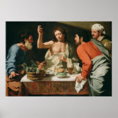 Das Abendessen im Emmaus Poster (Vorne)