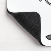 Das Abendessen ist serviert Mousepad (Ecke)