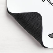 Das Abendessen ist serviert Mousepad (Ecke)