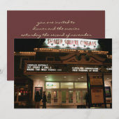 Das Abendessen und die Einladung zu Filmen (Vorne/Hinten)