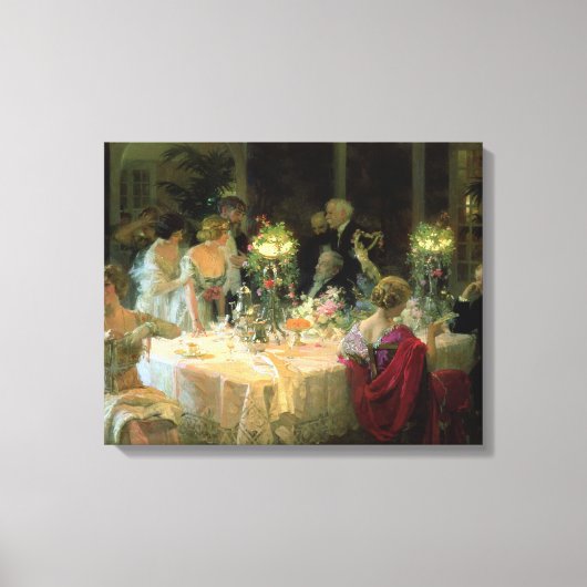 Das Abendessen von 1913 Leinwanddruck (Vorderseite)