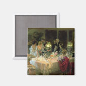 Das Abendessen von 1913 Magnet (Vorderseite/Rückseite)