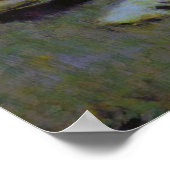 Das Abendessen von Frederic Remington Poster (Ecke)