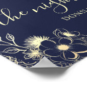 Das Abendessen vor der blauen Probe Poster (Ecke)