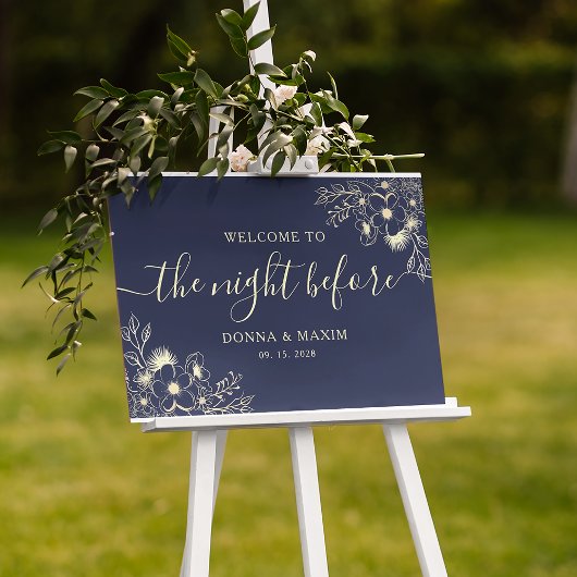 Das Abendessen vor der blauen Probe Poster