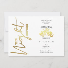 Das Abendessen vor der kalligraphischen Probe Einladung