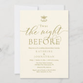 Das Abendessen vor der modernen Probe Einladung (Vorderseite)