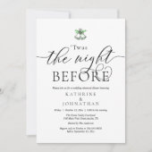 Das Abendessen vor der modernen Probe Einladung (Vorderseite)