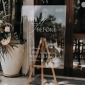 Das Abendessen vor der Probe - Akryllisches Zeiche Acrylschild