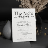 Das Abendessen vor der Probe Einladung