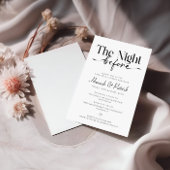 Das Abendessen vor der Probe Einladung