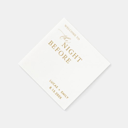 Das Abendessen vor der Probe ist nach Maß Serviette (Ecke)