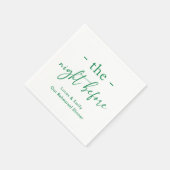 Das Abendessen vor der Probe ist nach Maß Serviette (Ecke)