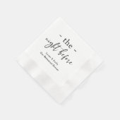 Das Abendessen vor der Probe ist nach Maß Serviette (Ecke)