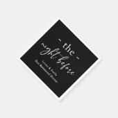 Das Abendessen vor der Probe ist nach Maß Serviette (Ecke)