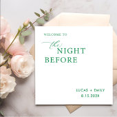 Das Abendessen vor der Probe ist nach Maß Serviette