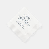 Das Abendessen vor der Probe ist nach Maß Serviette (Ecke)