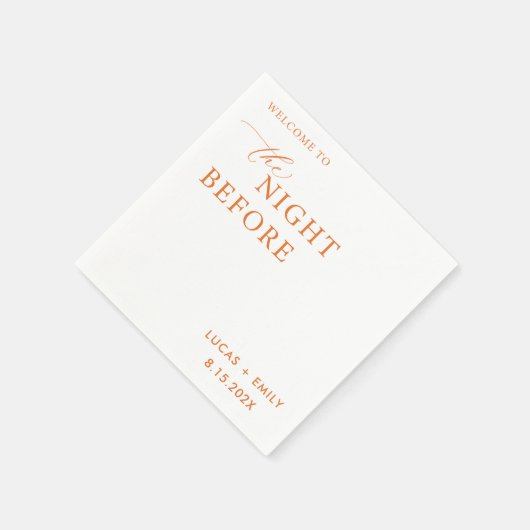 Das Abendessen vor der Probe ist nach Maß Serviette (Ecke)